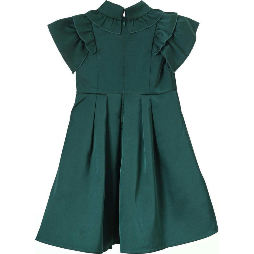 Rosalind dress (hunter green)