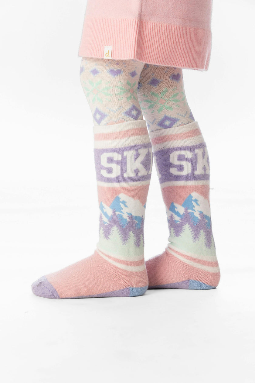 Ski Socks Light Pink