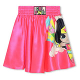 PInk Wonder Woman Flared Skirt