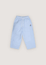 Almond Pant Vista Blue Seersucker Stripes