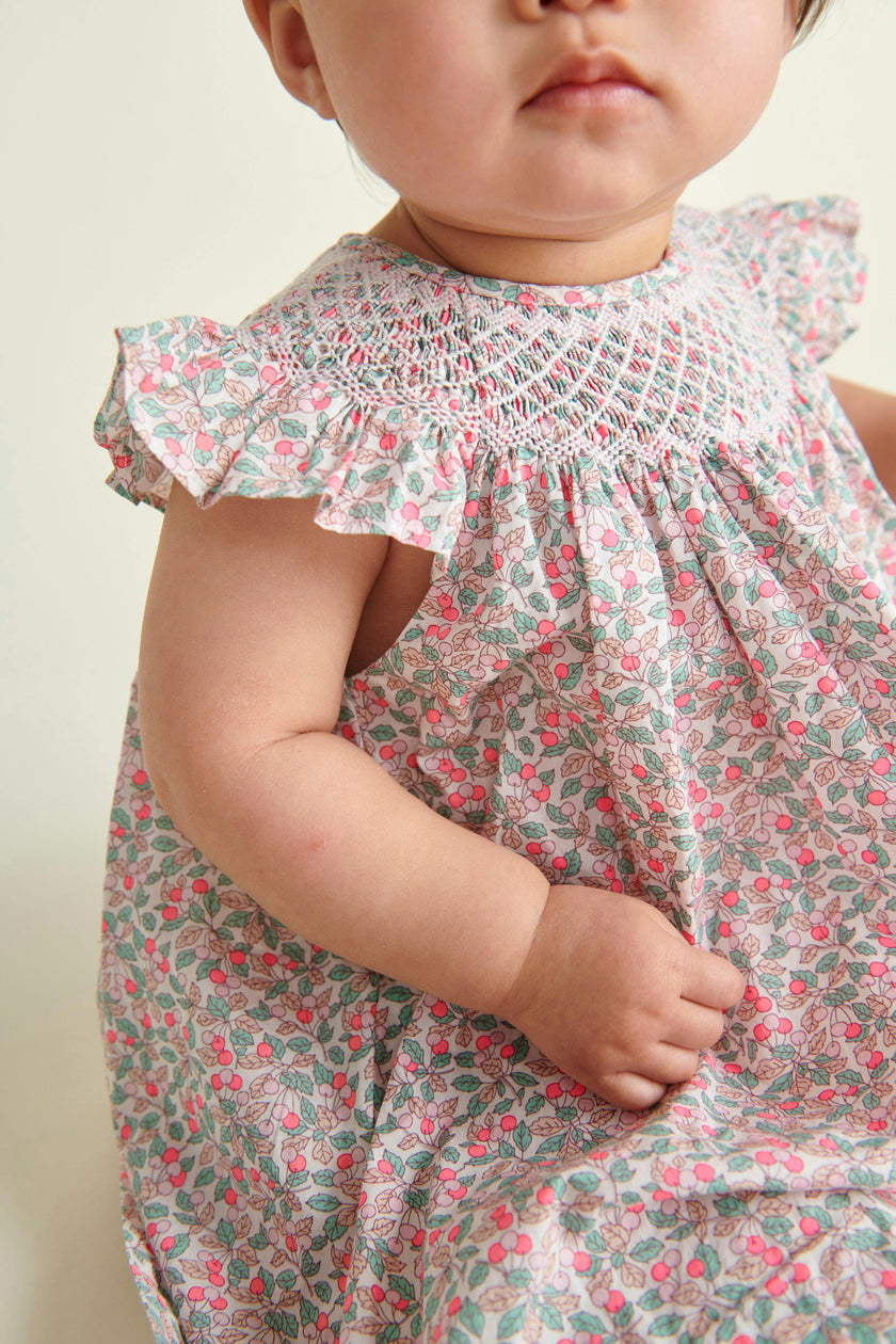 Made With Liberty Print Baby Dress Paz