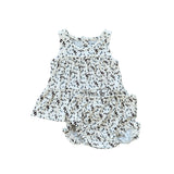 Double Peplum Tank Set Patriotic Ribbon
