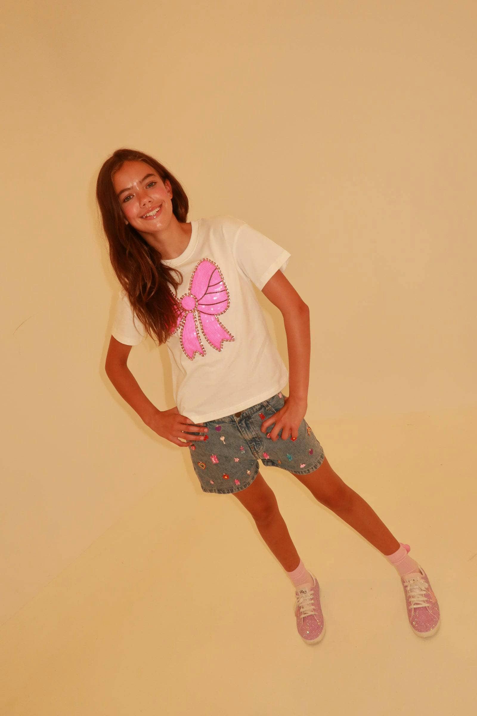 Pinky Big Bow T-shirt