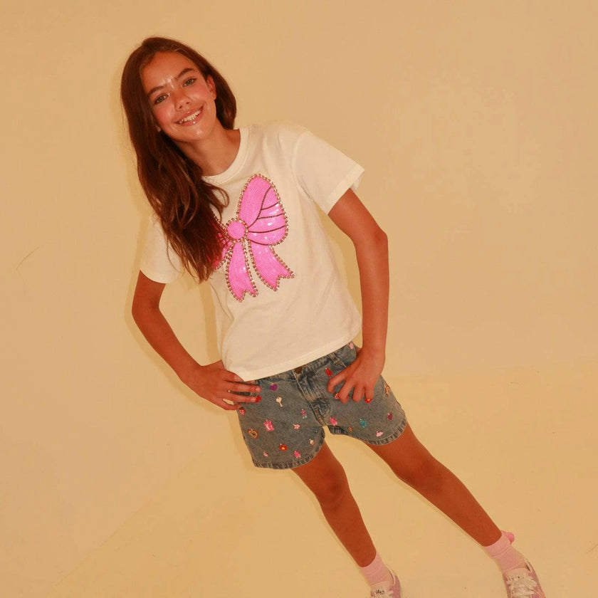Pinky Big Bow T-shirt