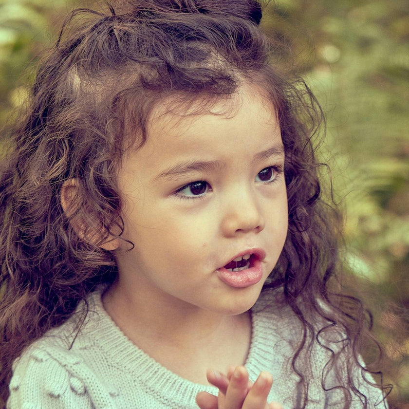 Baby Popcorn Knit Cardigan | Chalk
