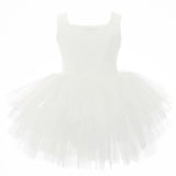 White Tulle Tutu Dress
