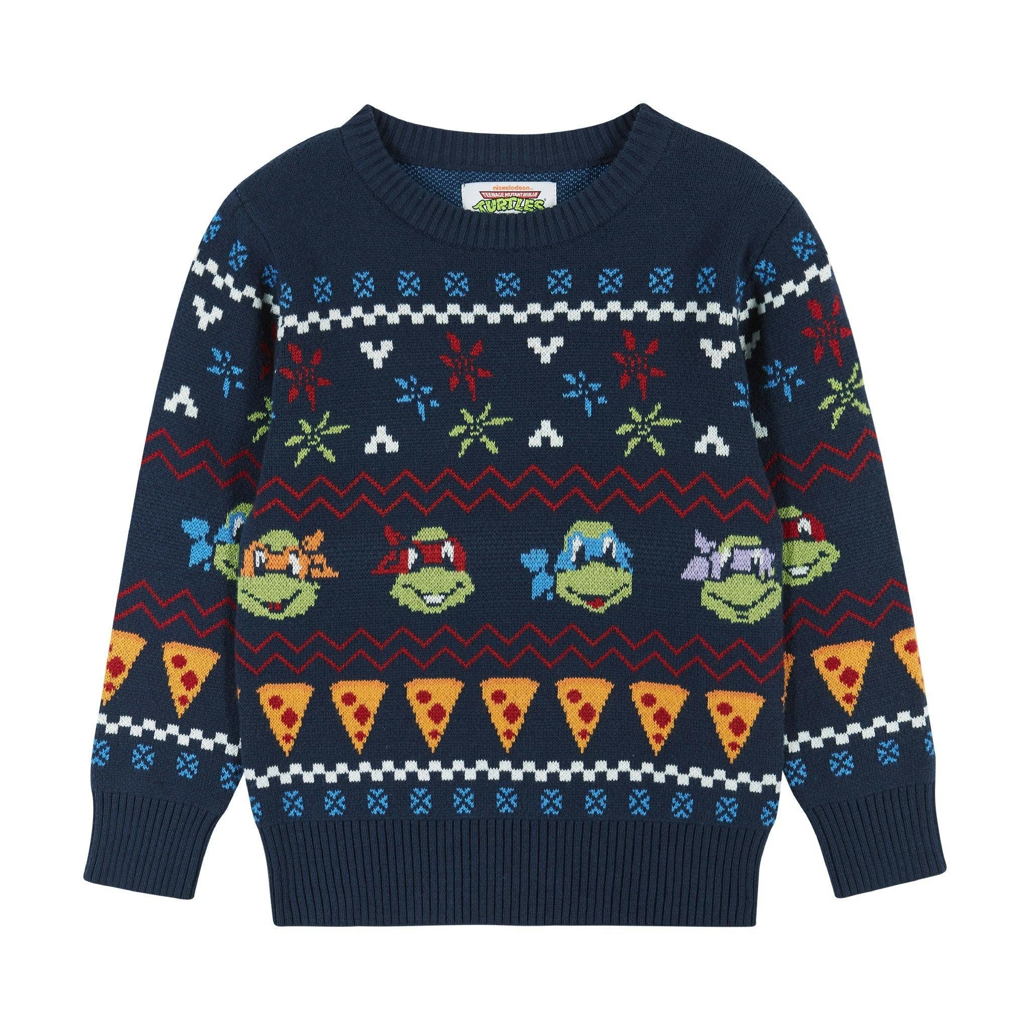 TMNT® X Andy & Evan® Turtles Jacquard Sweater