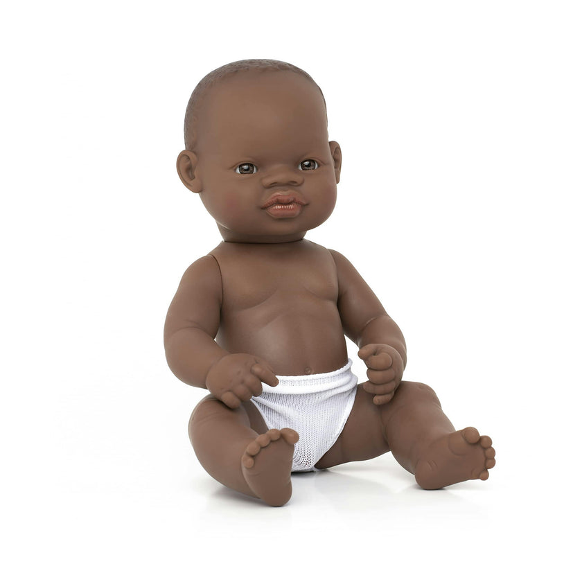 Baby Doll African Girl - 12 5/8"