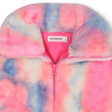 Fluffy fleece coat