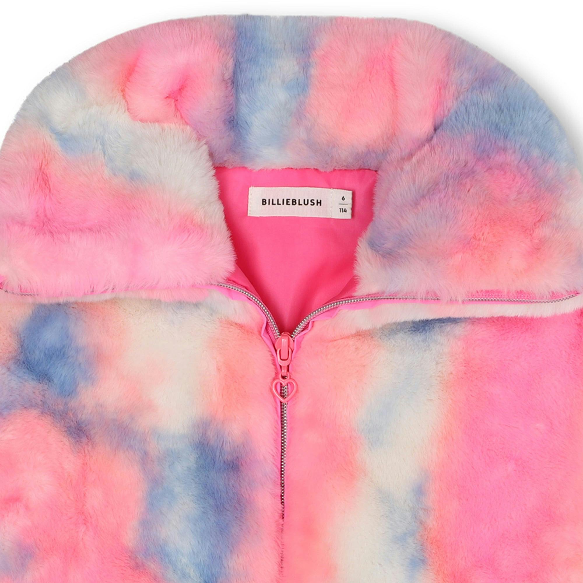Fluffy fleece coat