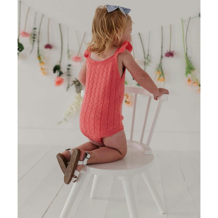 Baby Girl Knit Sweater Bodysuit