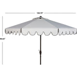 Dorinda Scalloped Patio Umbrella
