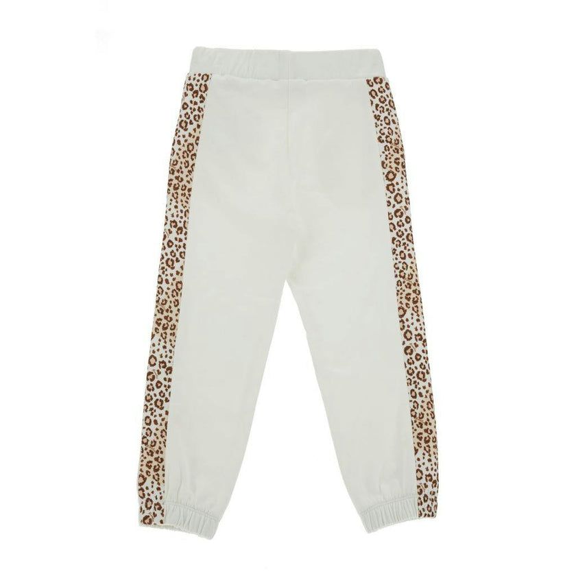 White Logo Sweatpants
