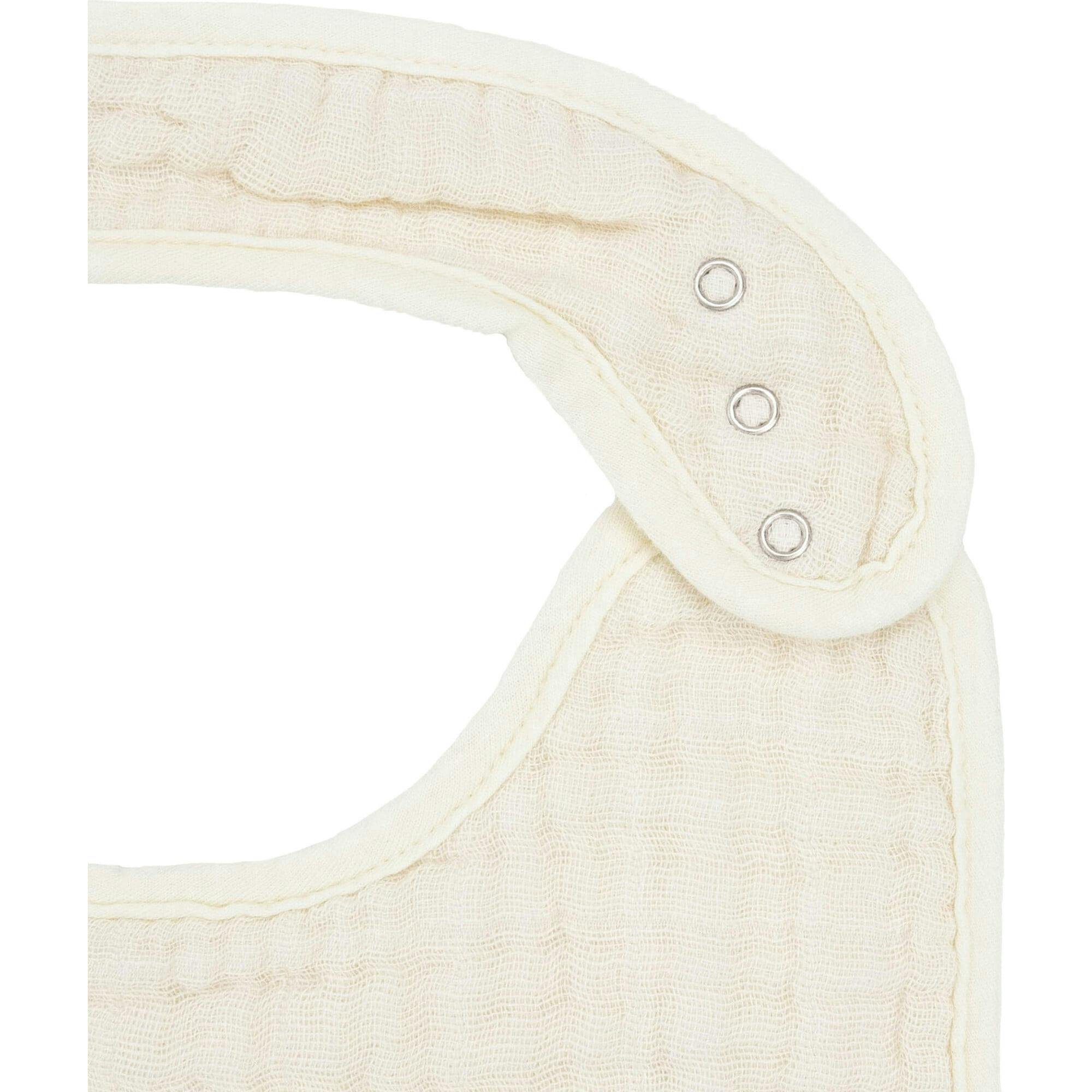 Cotton Muslin Classic Bib 3 Pack - Fern 2