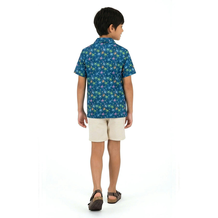 Tween Boys Short Sleeve Polo | Island Palms