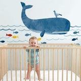 Westcott The Whale • Peel-and-Stick Wall Decals