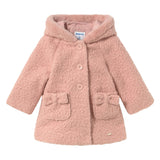 Pink Terry Hooded Coat