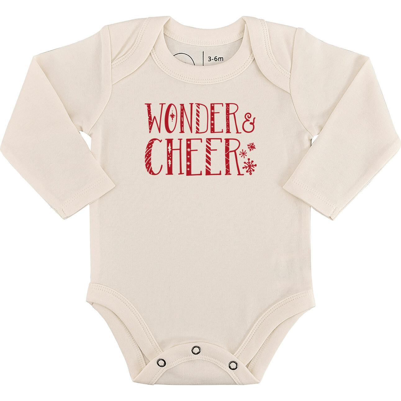long sleeve graphic bodysuit | wonder and cheer