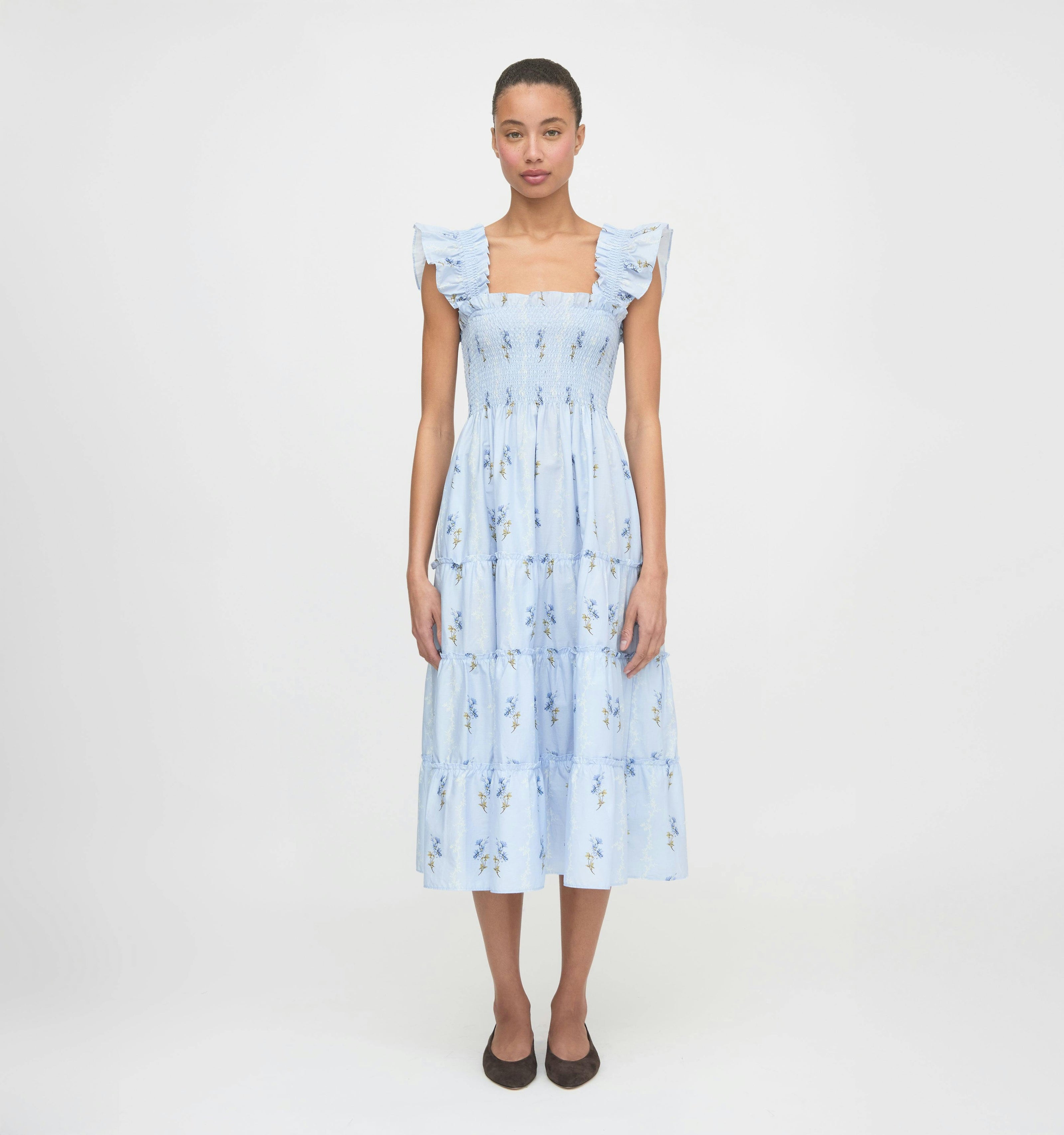 The Ellie Nap Dress - Bluebell Waltz