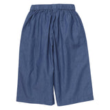 Girls Bailey Ruffle Pant - Chambray