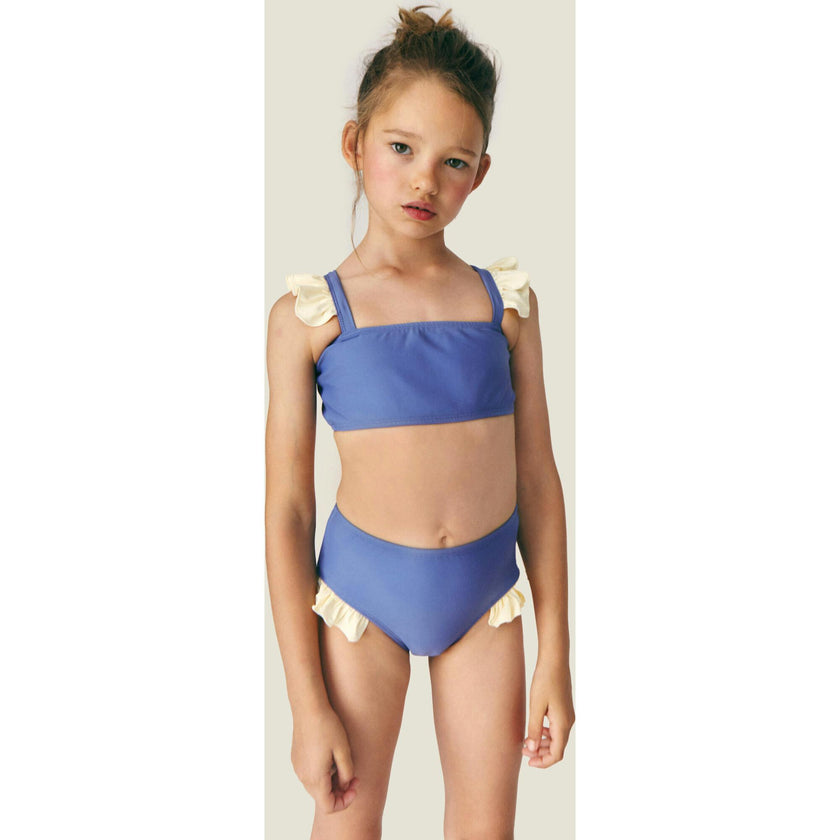 Mipounet SS26 Lona, Swimwear Ecru Blue