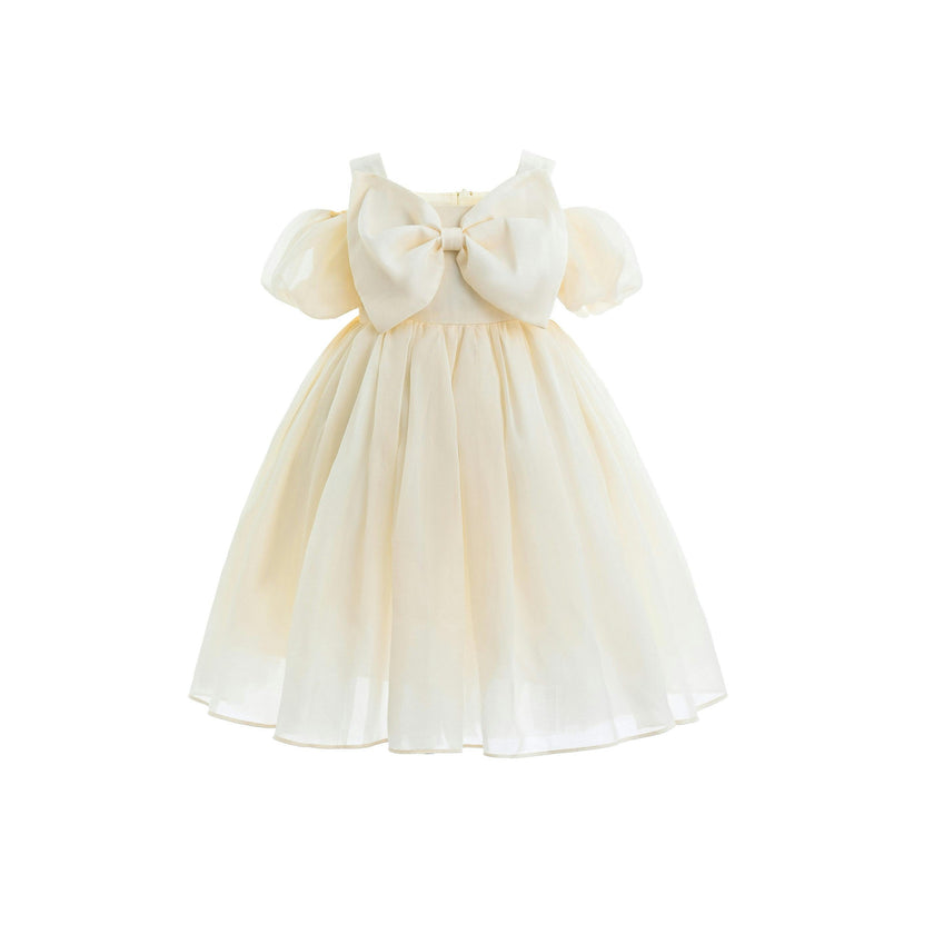 Ivory Bow Modenna Dress
