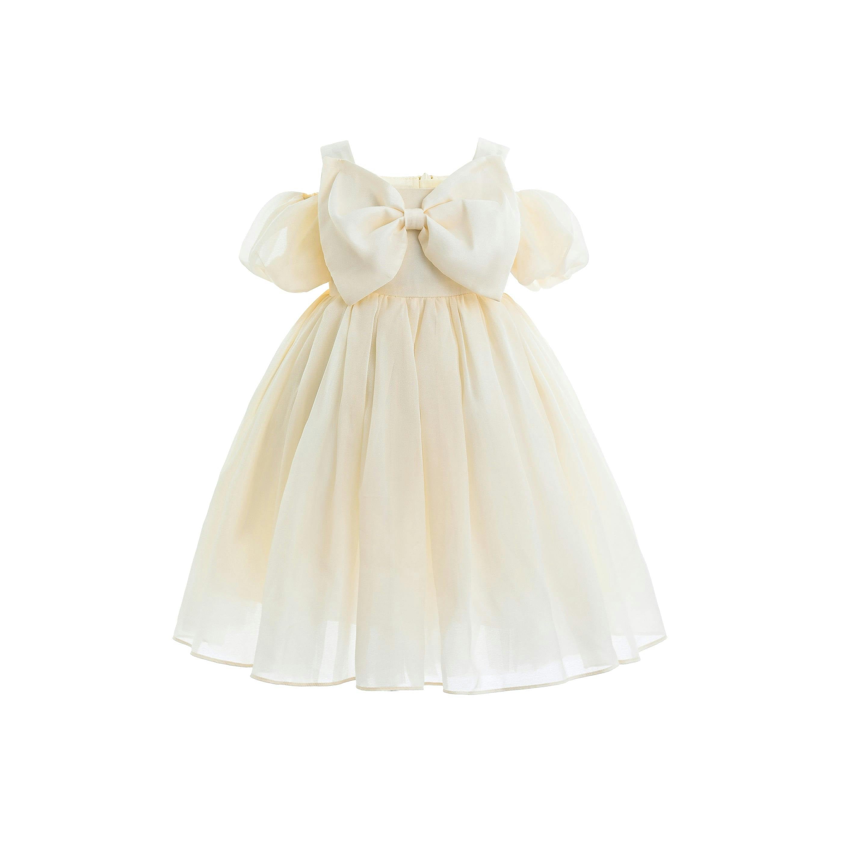 Ivory Bow Modenna Dress