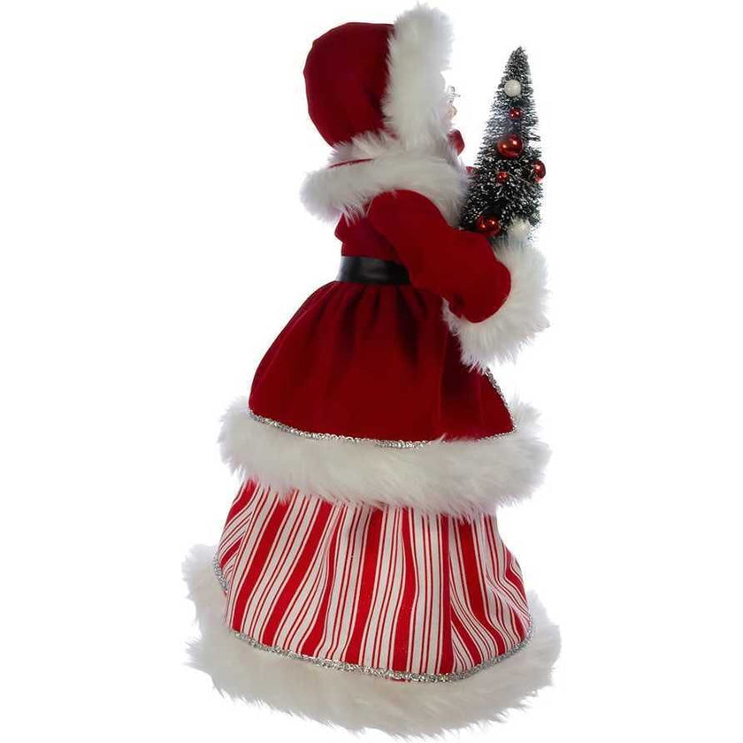 17.25-Inch Kringle Klaus Peppermint Mrs. Claus
