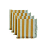 Lido Stripe Napkins in Sole (Set of 4)