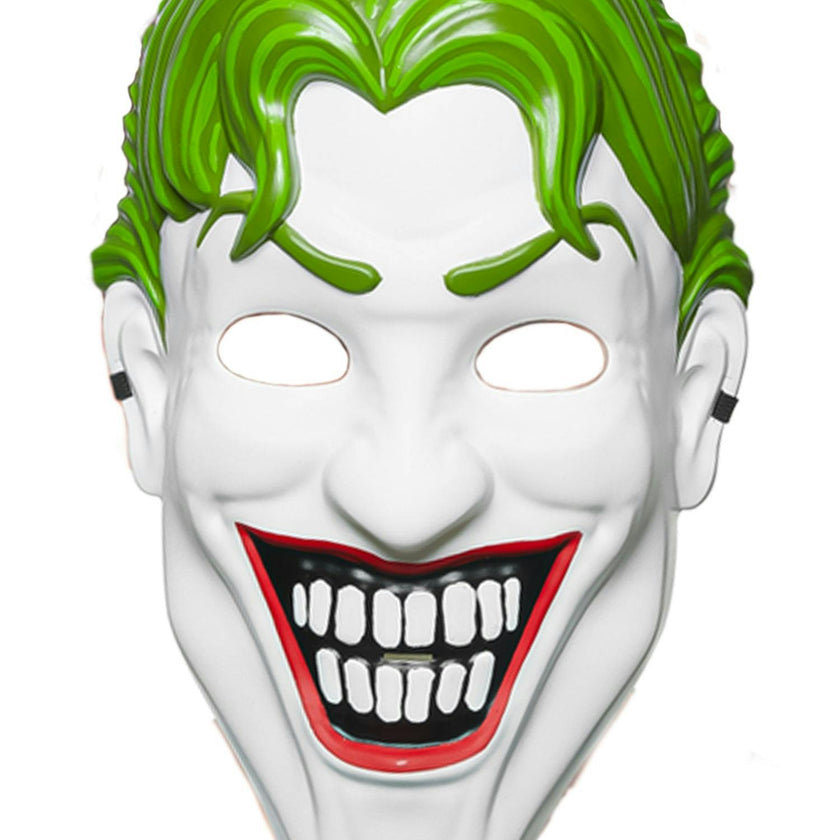 Men's DC Comics Ben Cooper The Joker T-Shirt and Half Mask
