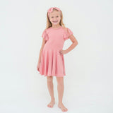 Cap Sleeve Twirl Dress