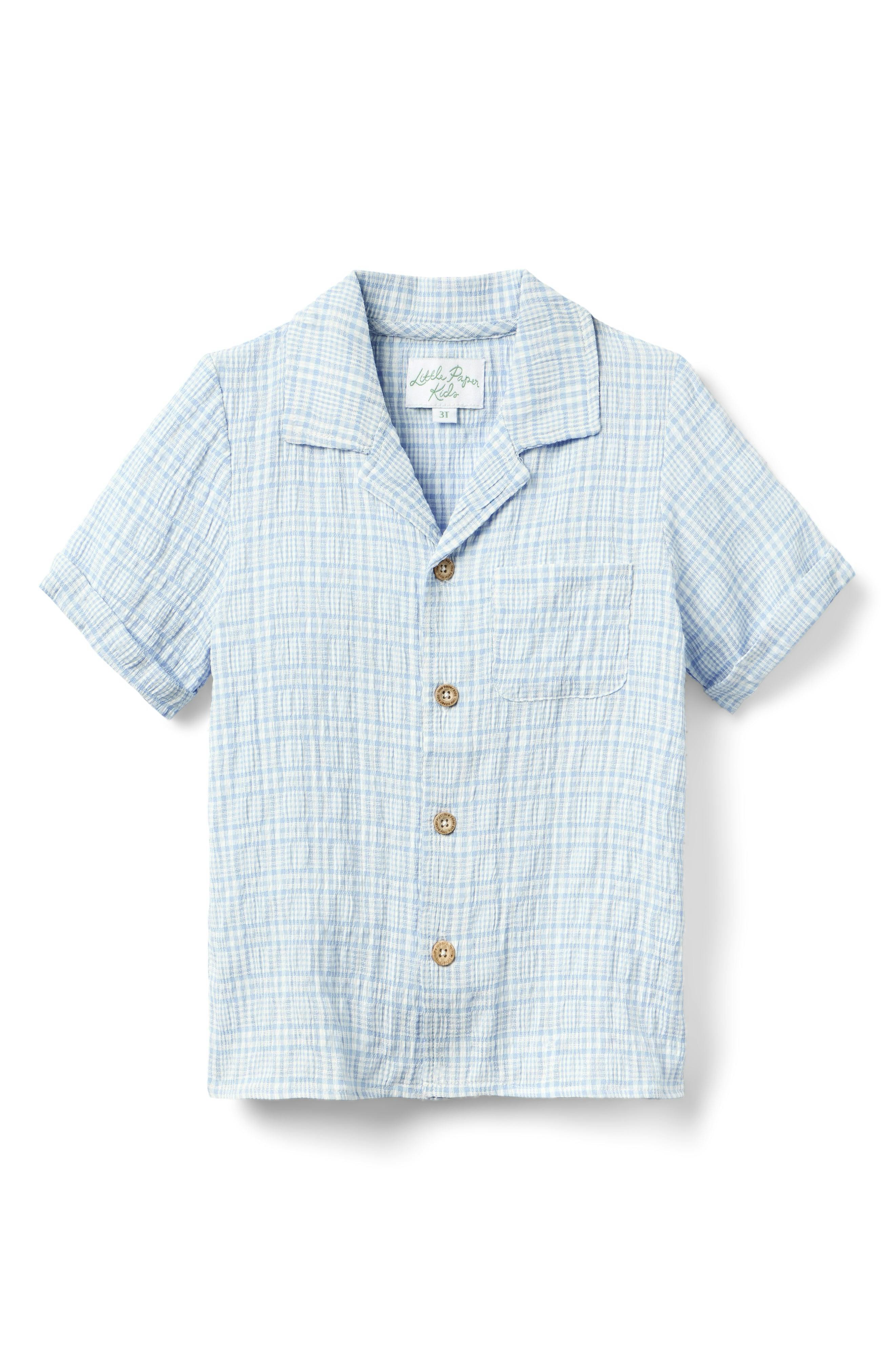 Graham Button Down - Seaside Picnic