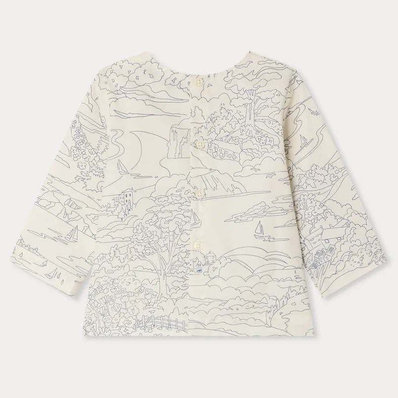 BONPOINT Gauguin Tunic - Blanc Lait