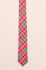 Ties in Rosewood Tartan