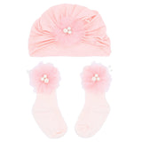 Pink Pearl Flower Gift Set