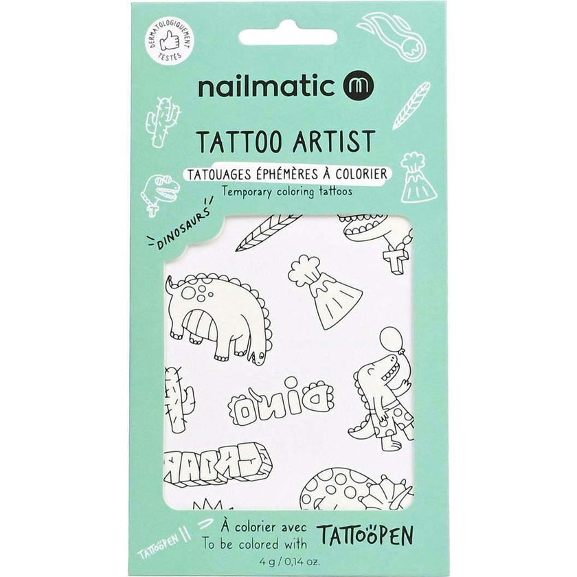 Tattoo Temporary for Kids DINOSAURS