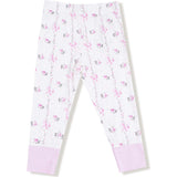 Dainty Buds and Bows Stripe - Long Sleeve Loungewear Set