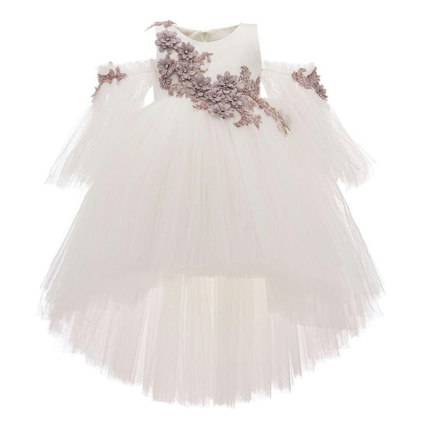 Ivory Cerro Vista Floral Dress