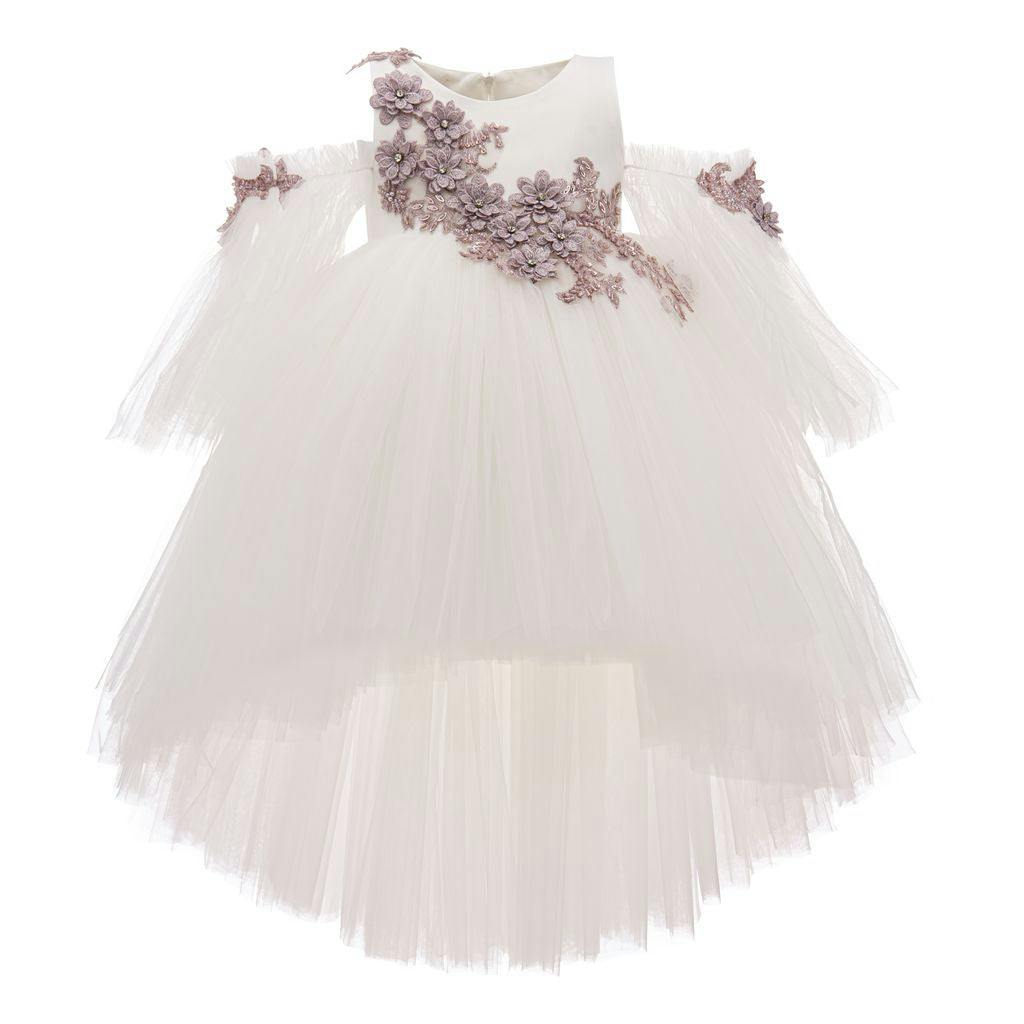 Ivory Cerro Vista Floral Dress