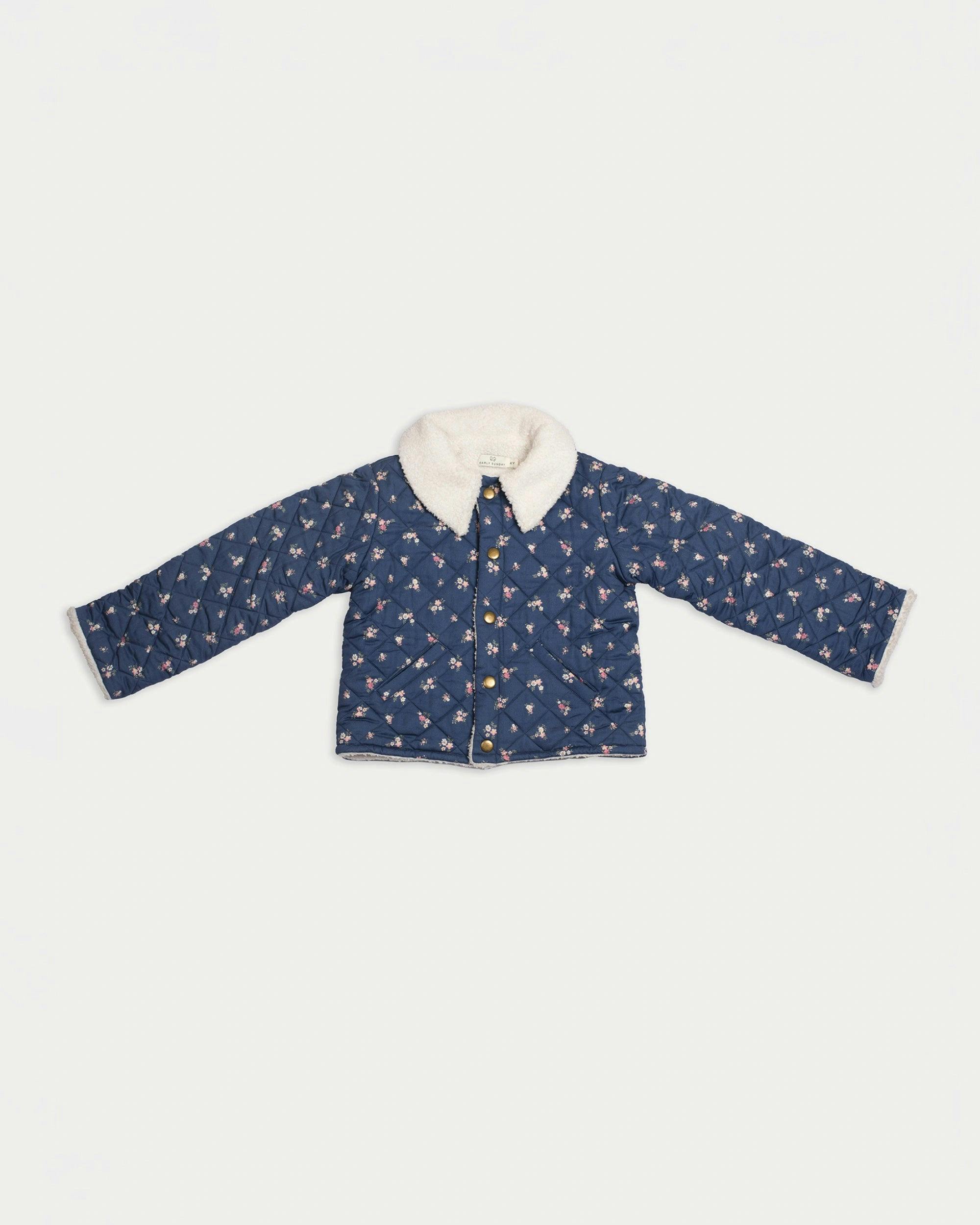 Esmée Jacket - Ditsy Bouquet Navy
