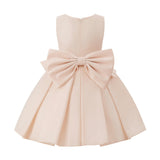 Pink Melinda Pearl Double Bow Dress
