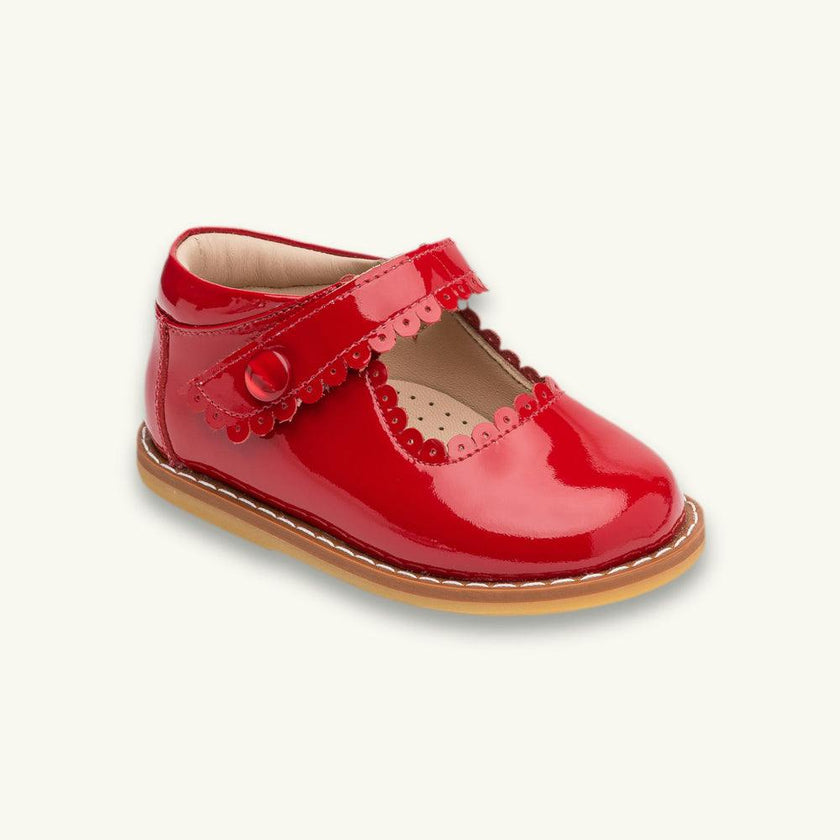 Toddler Mary Jane | Red Patent Leather