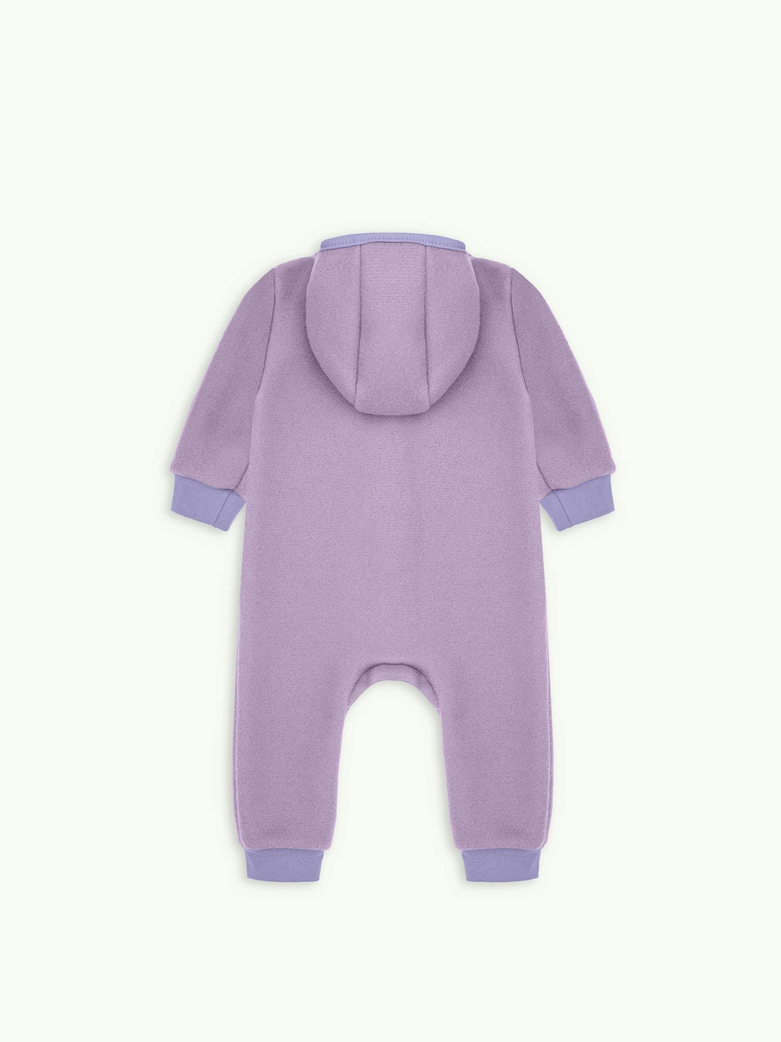 children's merino wool overall - lilac