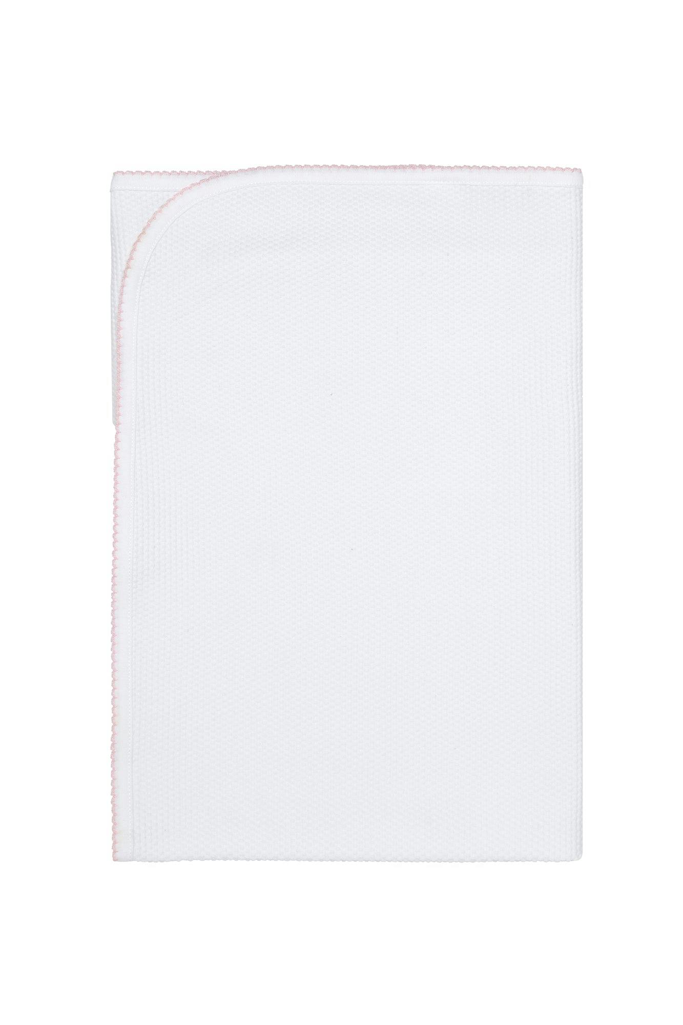 White Bubble Baby Blanket