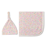 Organic Swaddle Blanket & Hat Set