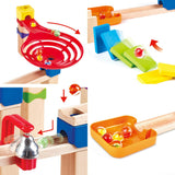 Marble Run Crazy Rollers Wood Building Racetrack