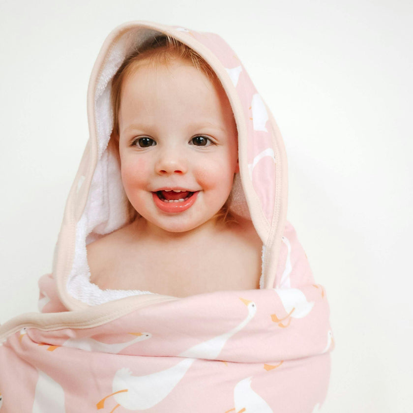 Premium Baby Knit Hooded Towel - Goosie