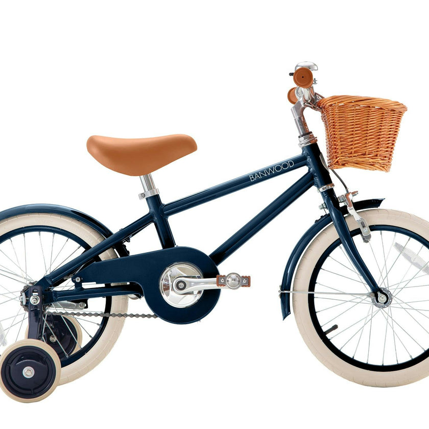 Banwood Classic 16" Kids Bike — Navy Blue