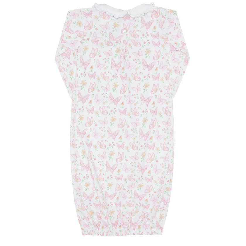 Butterflies Print Gown