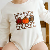 Tis The Season Pumpkin Patch Long Sleeve Romper